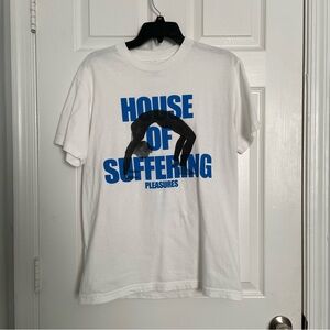 Pleasures White Graphic Tee - House of Suffering